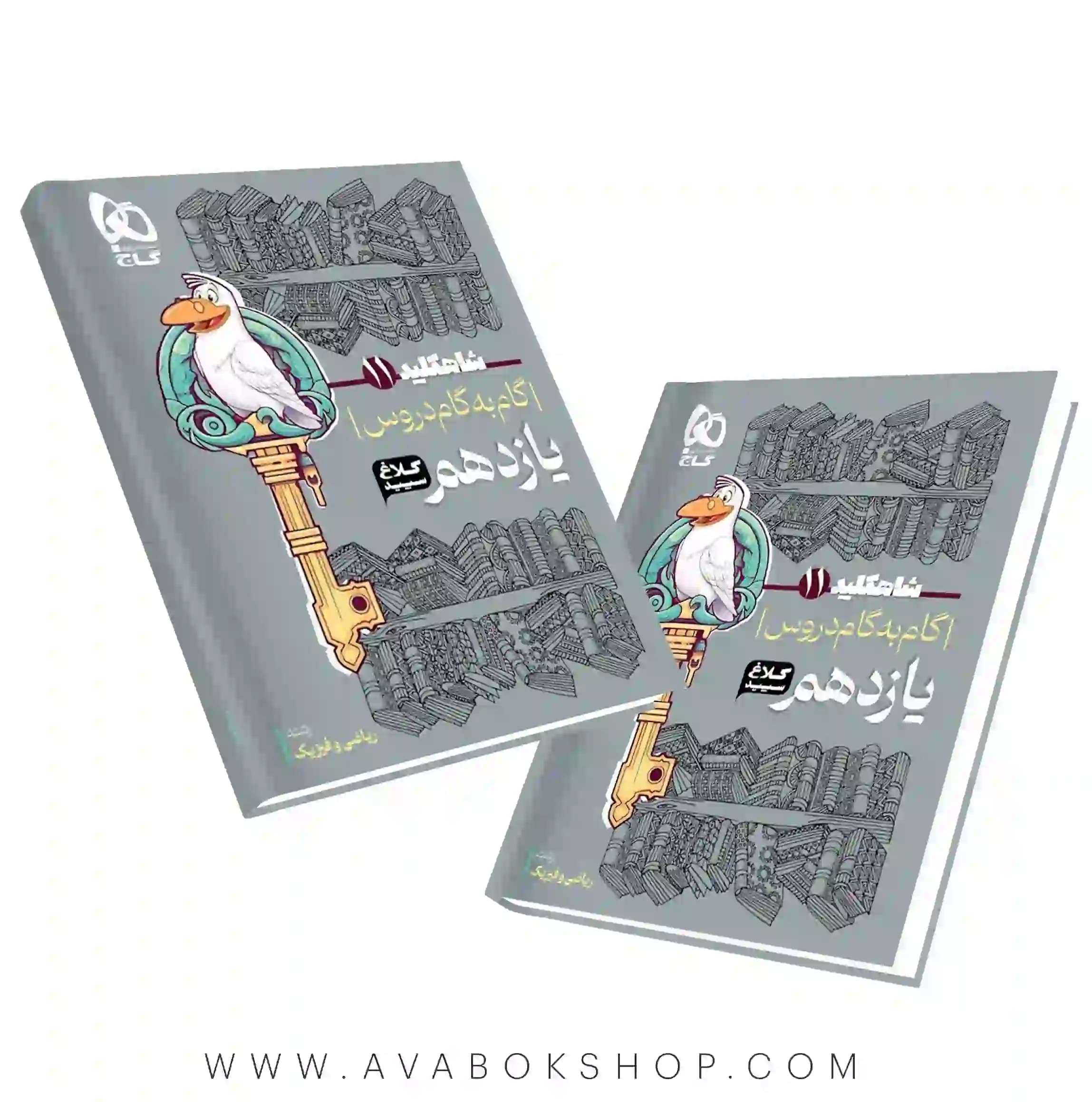 کتاب گام به گام شاه کلید یازدهم ریاضی کلاغ سپید