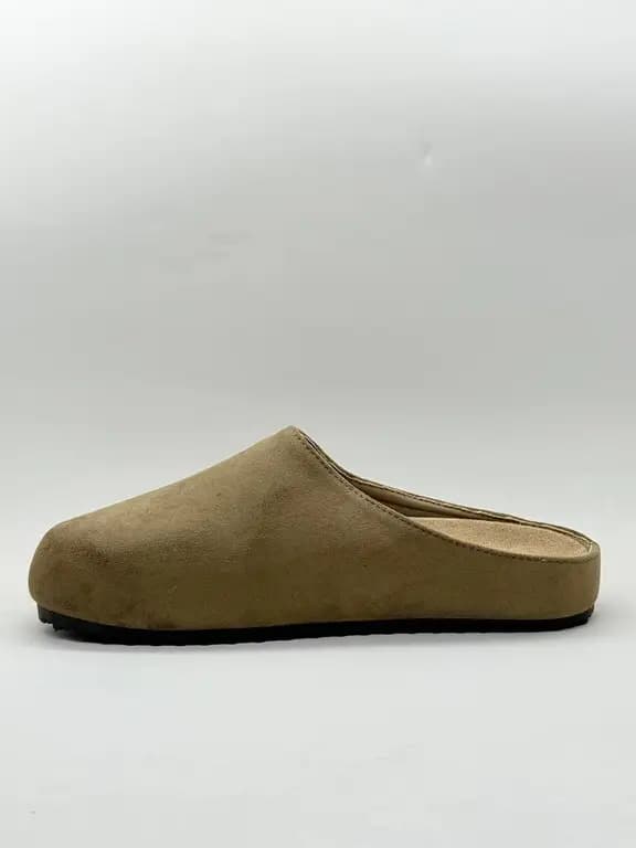کلاگ ساده خاکی Simple khaki clogs — تصویر ۴