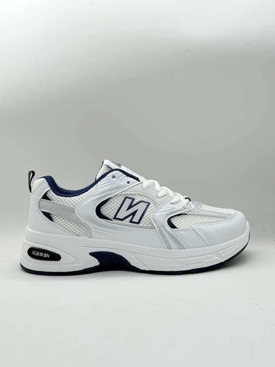 کفش نیوبالانس 530 سفید سرمه ای New Balance 530 White navy Shoes