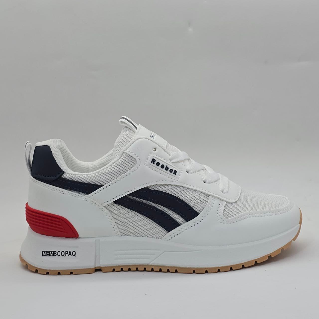 کفش ریبوک سفید سرمه ای Navy blue Reebok shoes