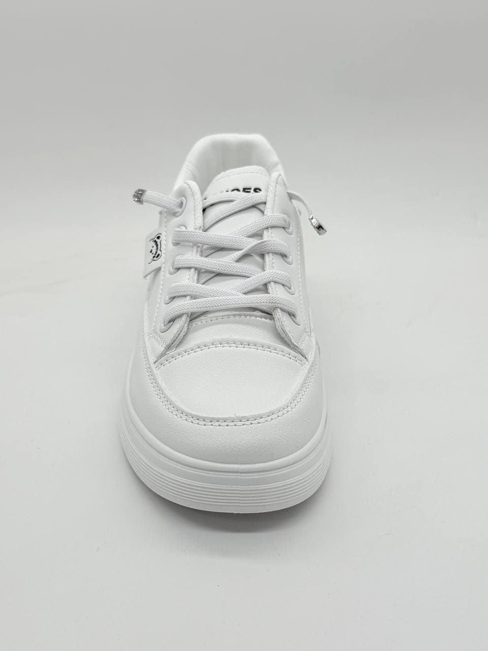 کفش ونس بند کشی سفید مشکی White and black lace-up Vance shoes — تصویر ۷