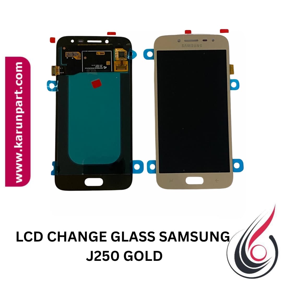 تاچ ال سی دی گلس تعویض سامسونگ J250 GOLD
