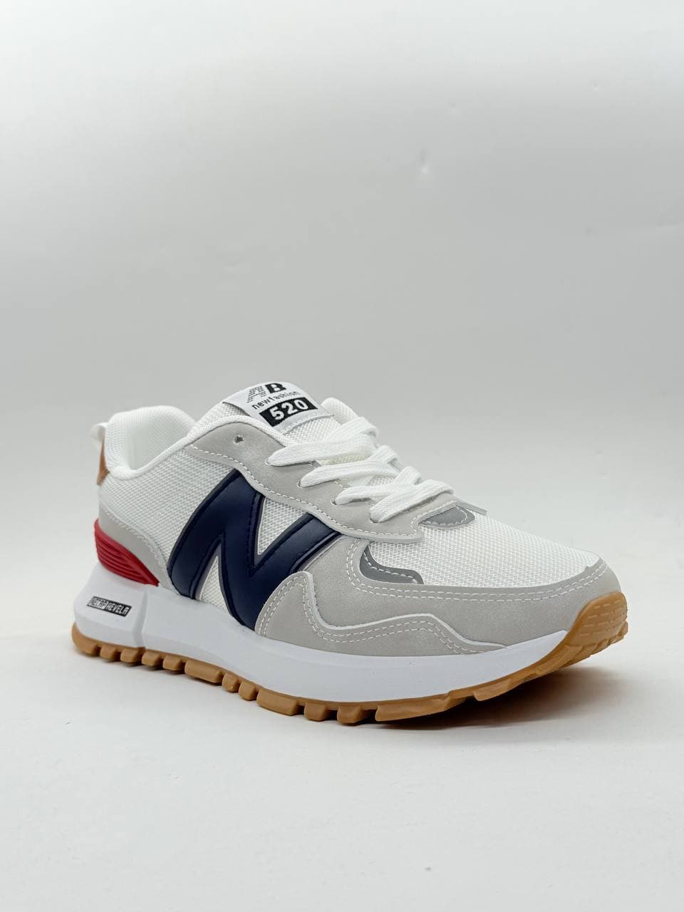 کفش نیوبالانس سفید سرمه ای New Balance white-navy shoes — تصویر ۲