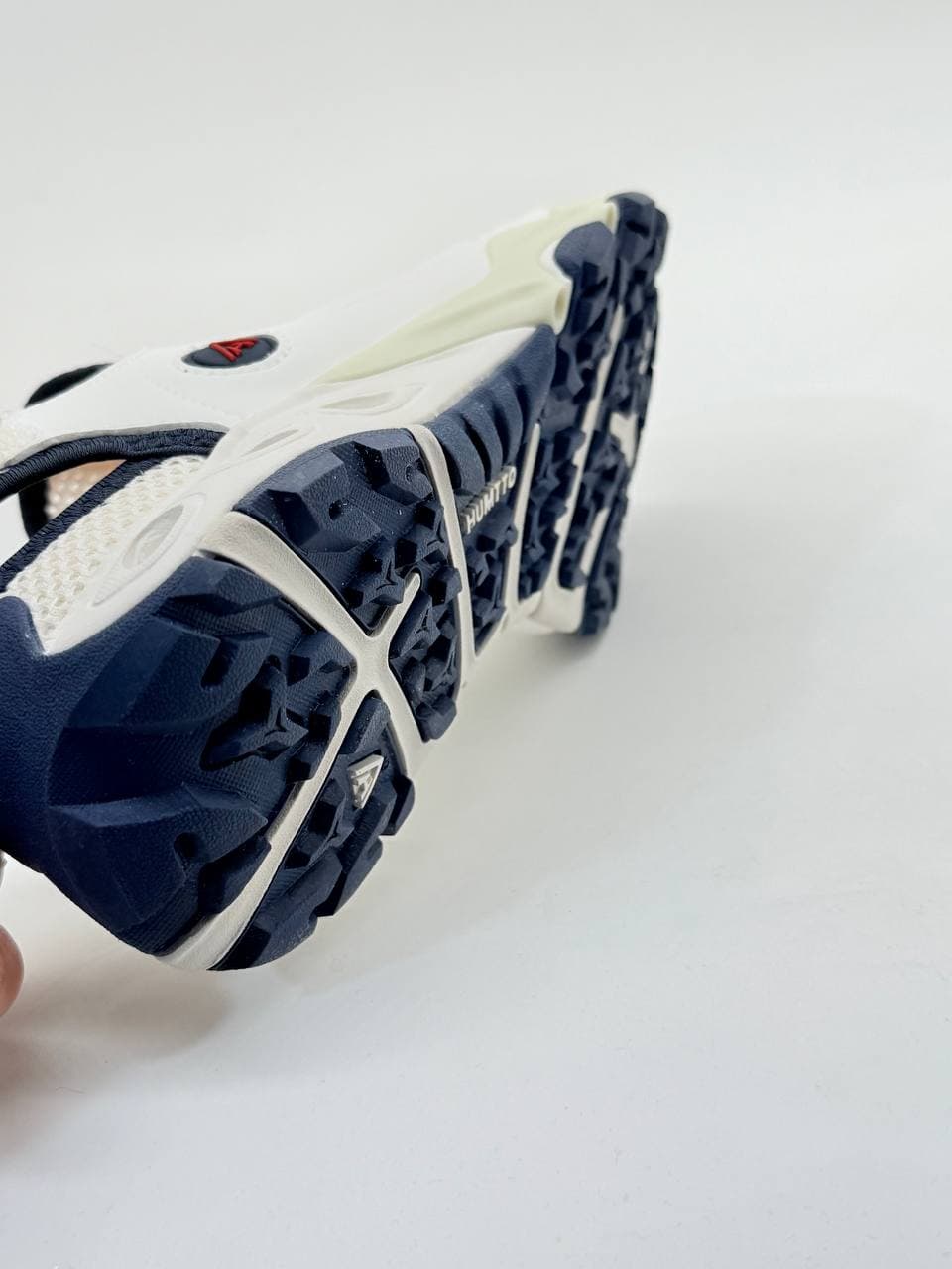 صندل آبنوردی هامتو زنانه سفید سرمه ای Hamto Women’s White navy Diving Sandals — تصویر ۳