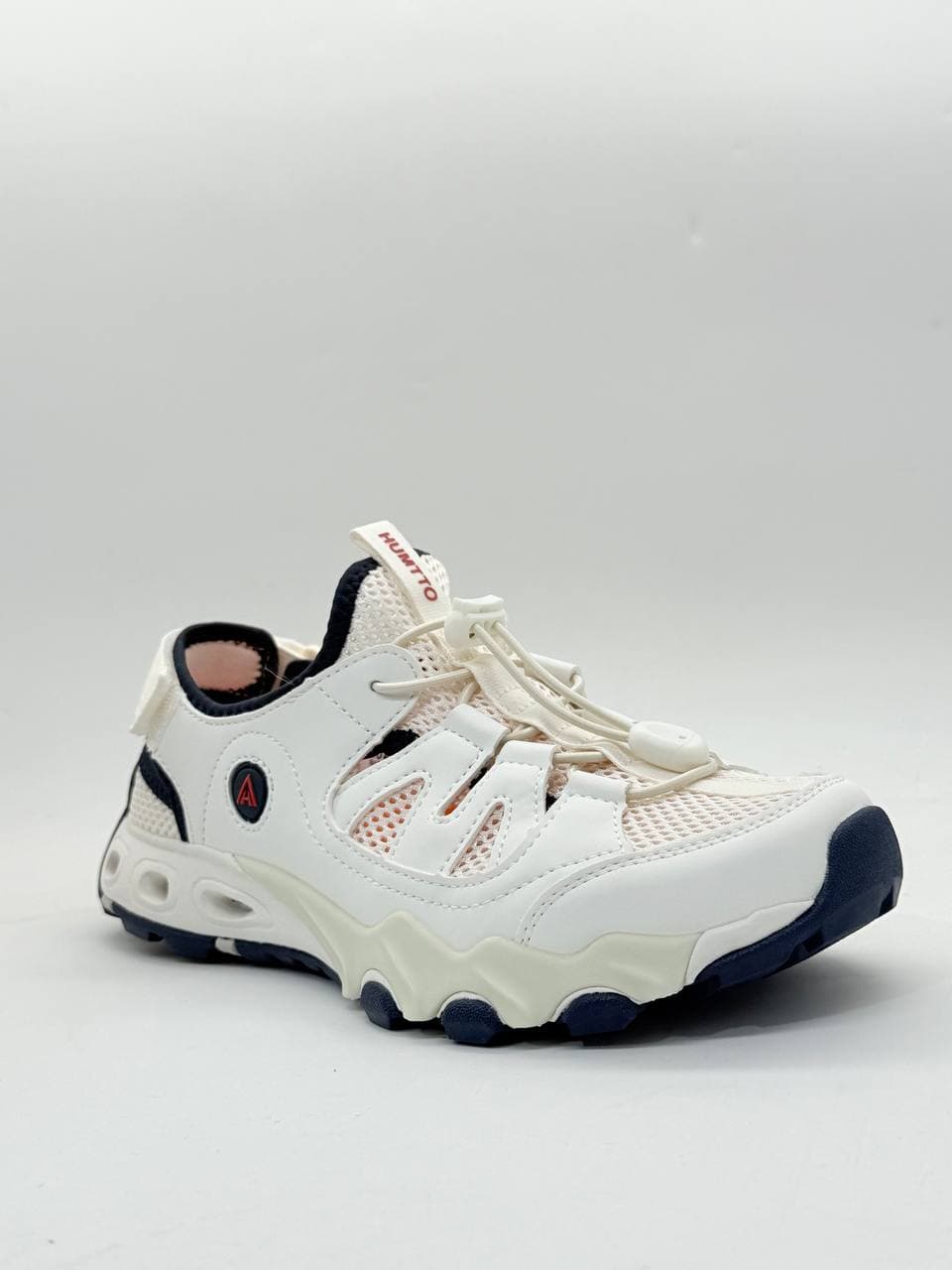 صندل آبنوردی هامتو زنانه سفید سرمه ای Hamto Women’s White navy Diving Sandals — تصویر ۲