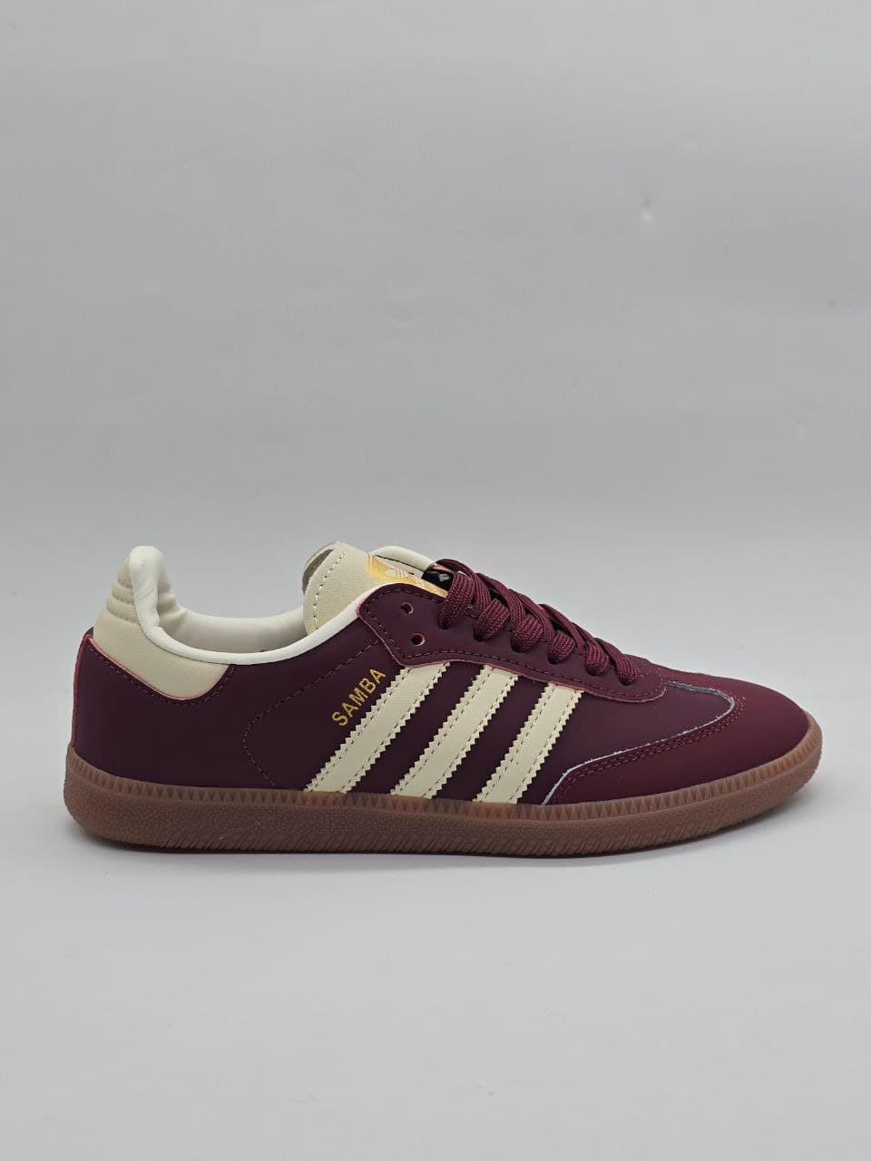 کفش سامبا زرشکی Crimson samba shoes
