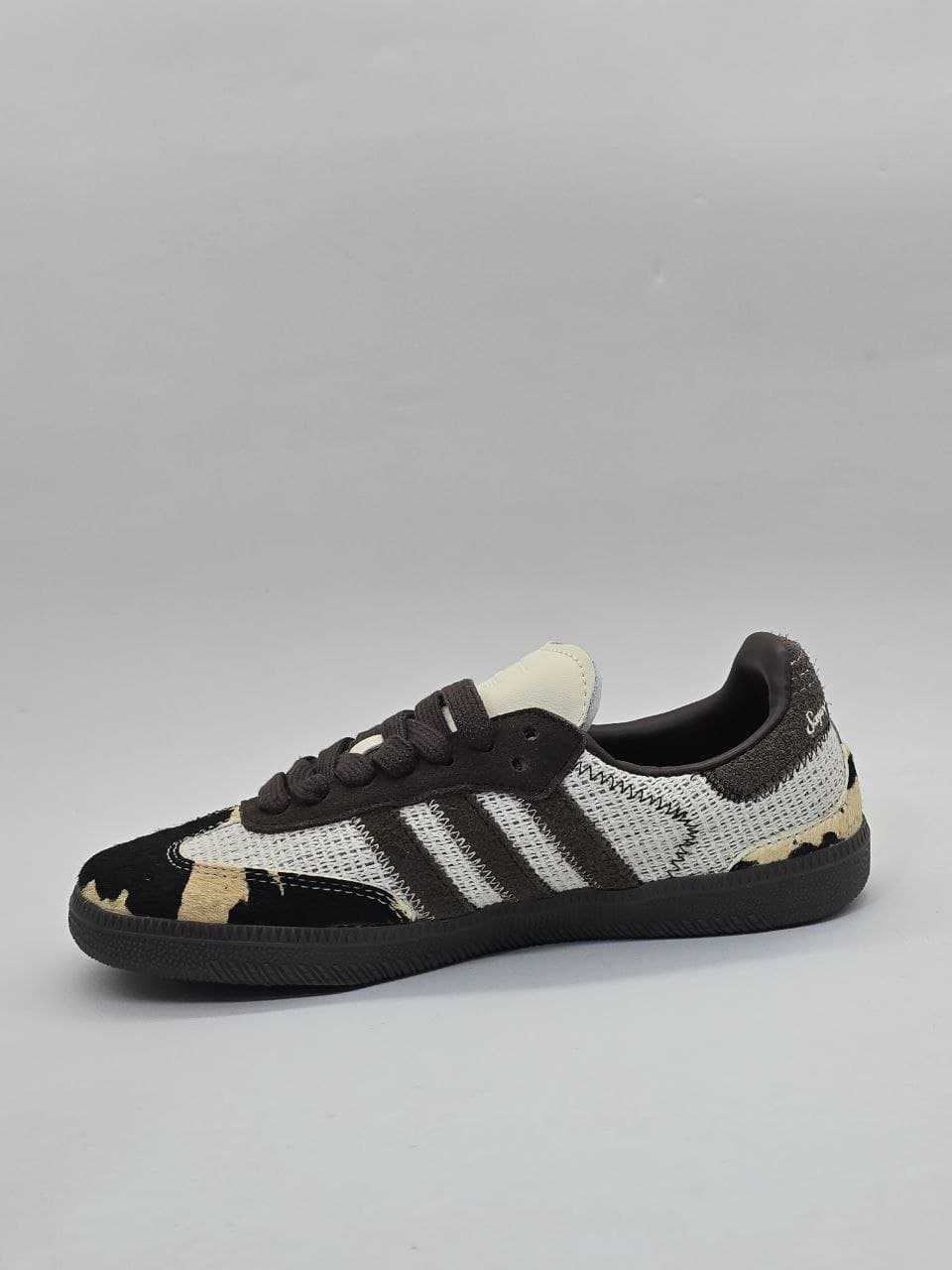 کتونی آدیداس سامبا مشکی قهوه ای Adidas Samba black brown sneakers — تصویر ۵