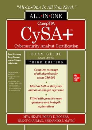 کتاب CompTIA CySA+ Cybersecurity Analyst Certification All-in-One Exam Guide (Exam CS0-003)