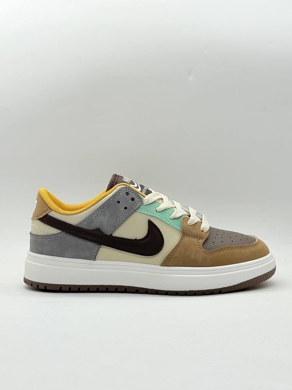 کفش نایک جردن پاریس آبی قهوه ای Nike Jordan Paris blue coffe Shoes