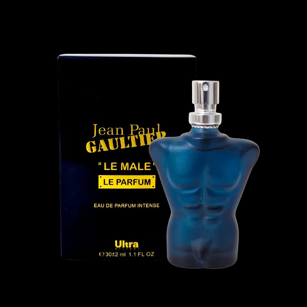 پرفیوم مینیاتوری مردانه اولترا ویرچوآل Ultra مدل ژان پل گوتیه له میل Jean Paul Gaultier Le Male حجم 30 میلی لیتر