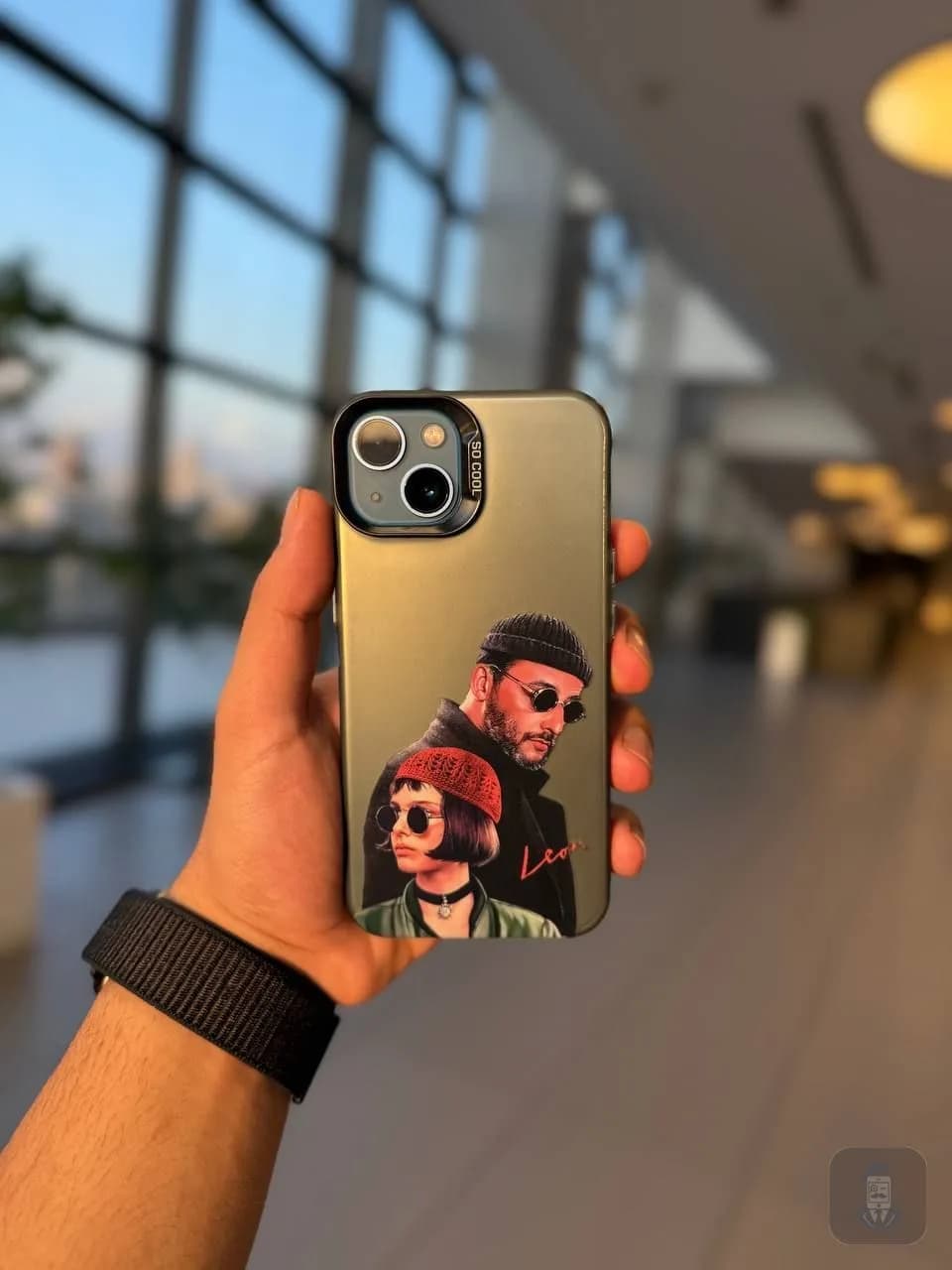 قاب لئون و ماتیلدا | لئون و ماتیلدا | Samsung A50s / A30s / A50 | طوسی — تصویر ۲