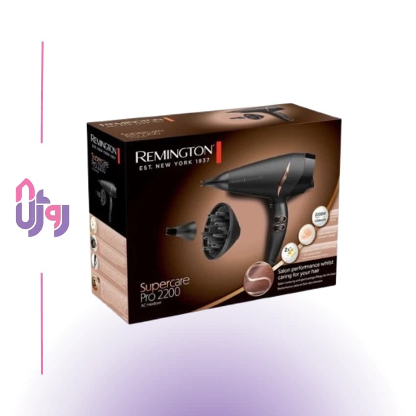سشوار حرفه ای مدل AC7200 رمینگتون REMINGTON — تصویر ۳