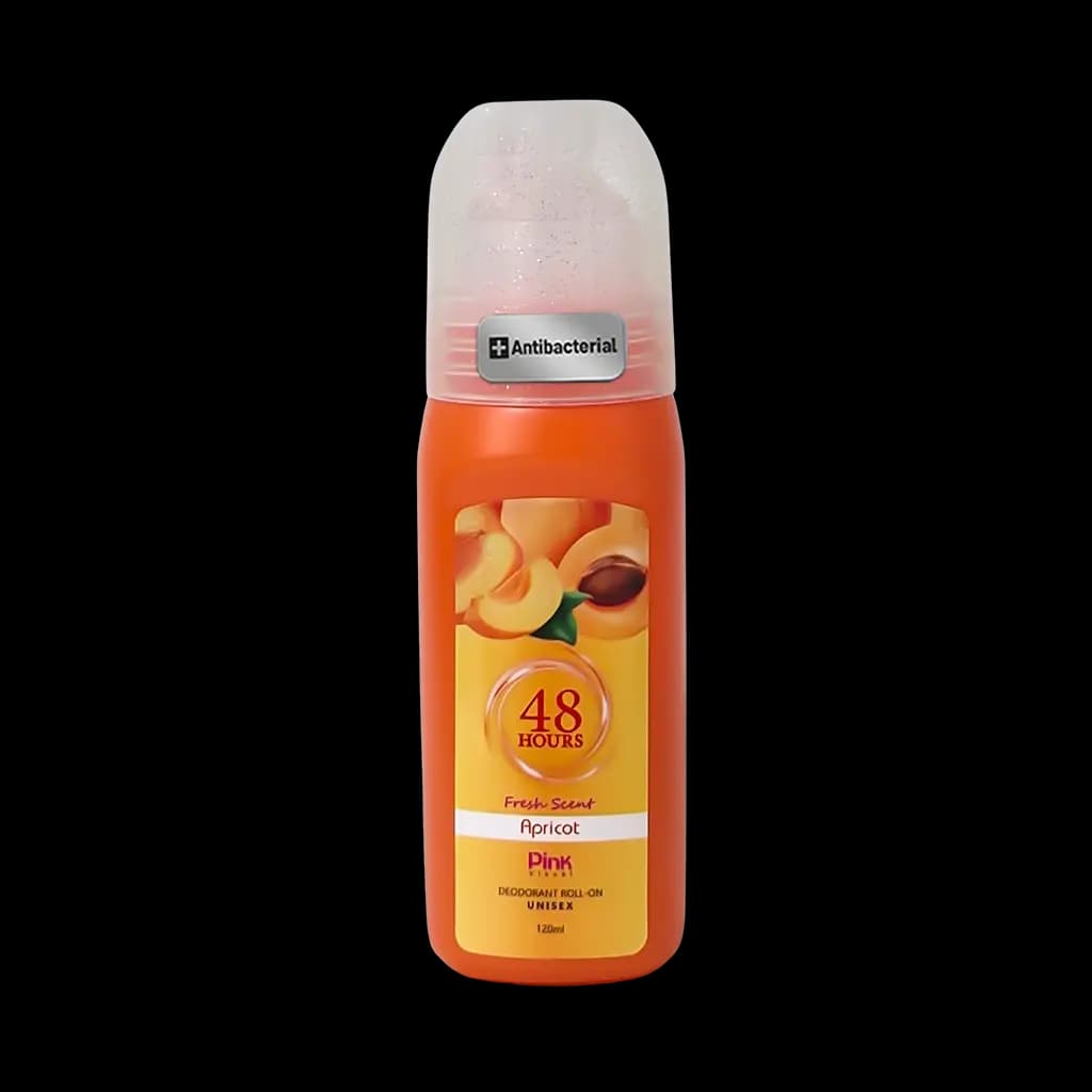 مام رول صدفی پینک ویژوآل مدل Apricot حجم 120 میلی لیتر – زردآلو