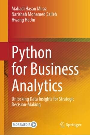 کتاب Python for Business Analytics: Unlocking Data Insights for Strategic Decision-Making
