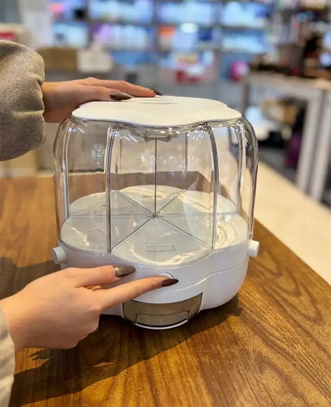 جا حبوباتی چرخشی اکرولیک وارداتی کد5658 — تصویر ۲