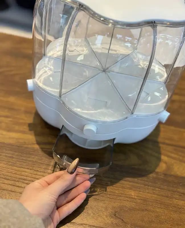 جا حبوباتی چرخشی اکرولیک وارداتی کد5658 — تصویر ۳