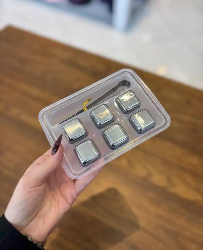 یخ مصنوعی استیل 6 تایی کد KIT-1137