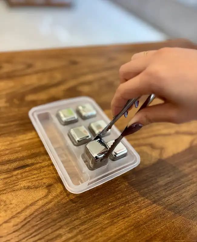 یخ مصنوعی استیل 6 تایی کد KIT-1137 — تصویر ۳