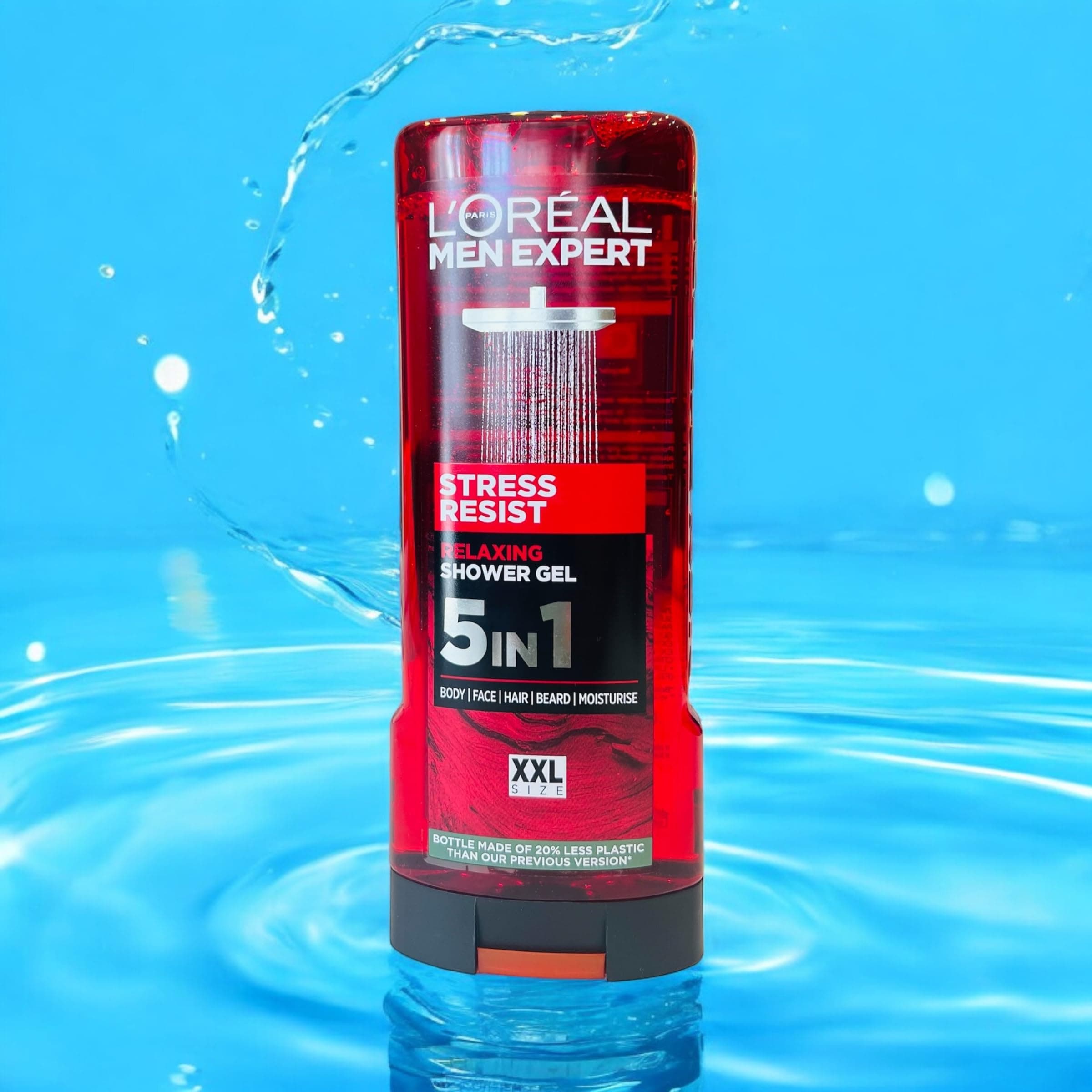 شامپو سر و بدن مردانه Stress Resist لورال 400 میل loreal