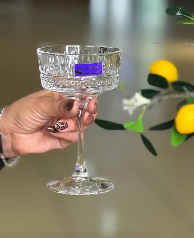 دسرخوری 4 تایی DELI GLASS کد KIT-1113 — تصویر ۲