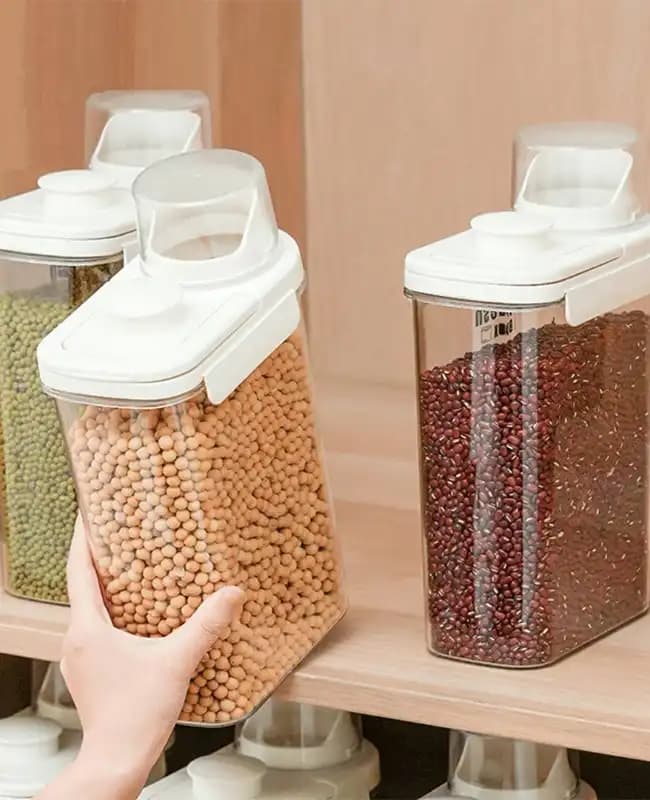 بانکه شفاف وارداتی کد kit-1151 — تصویر ۲