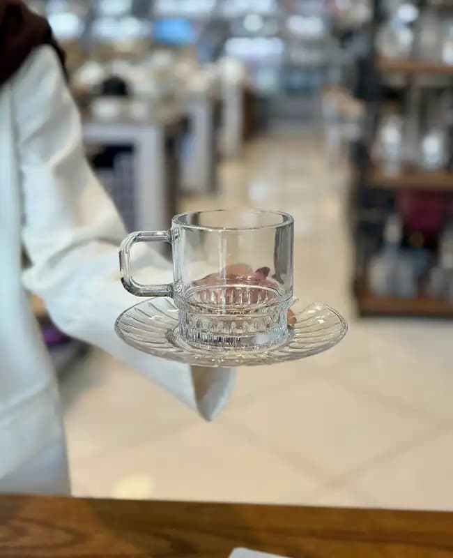 ست فنجان نعلبکی 12 پارچه Deli Glass کد KIT-1110 — تصویر ۴