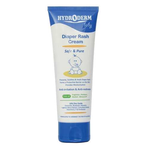 کرم ضد سوختگی پا نوزاد مدل diaper rash cream حجم 75 میل هیدرودرم