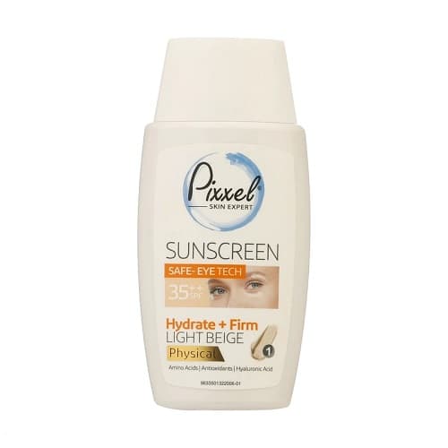 کرم ضد آفتاب فیزیکال دور چشم و صورت SPF35 (بژ روشن) حجم ۵۰ میل پیکسل — تصویر ۲