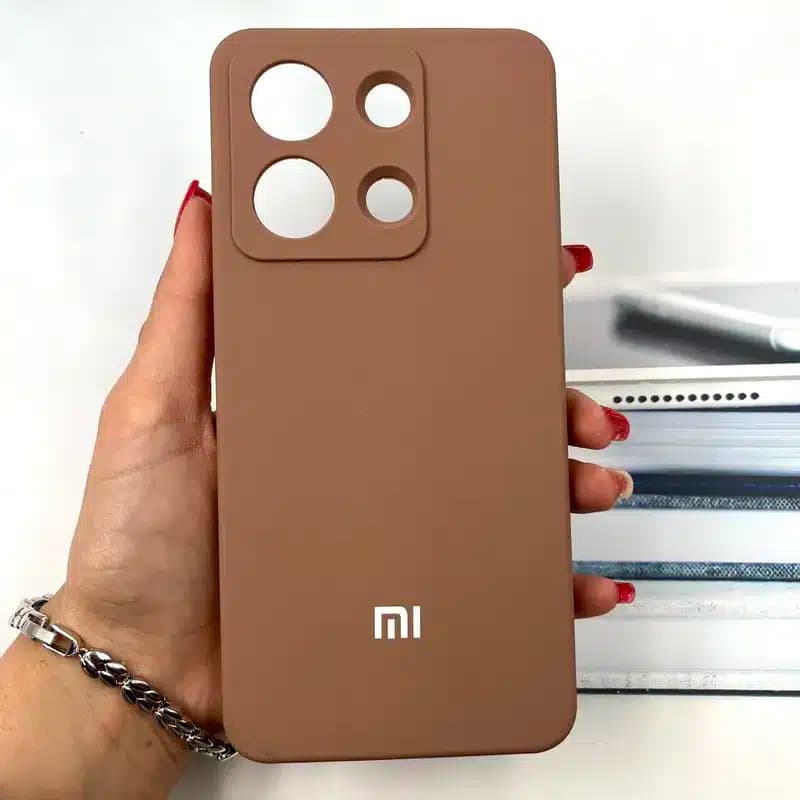 کاور شارک قاب مدل سیلیکونی مناسب برای گوشی موبایل شیائومی Redmi Note 13 4G