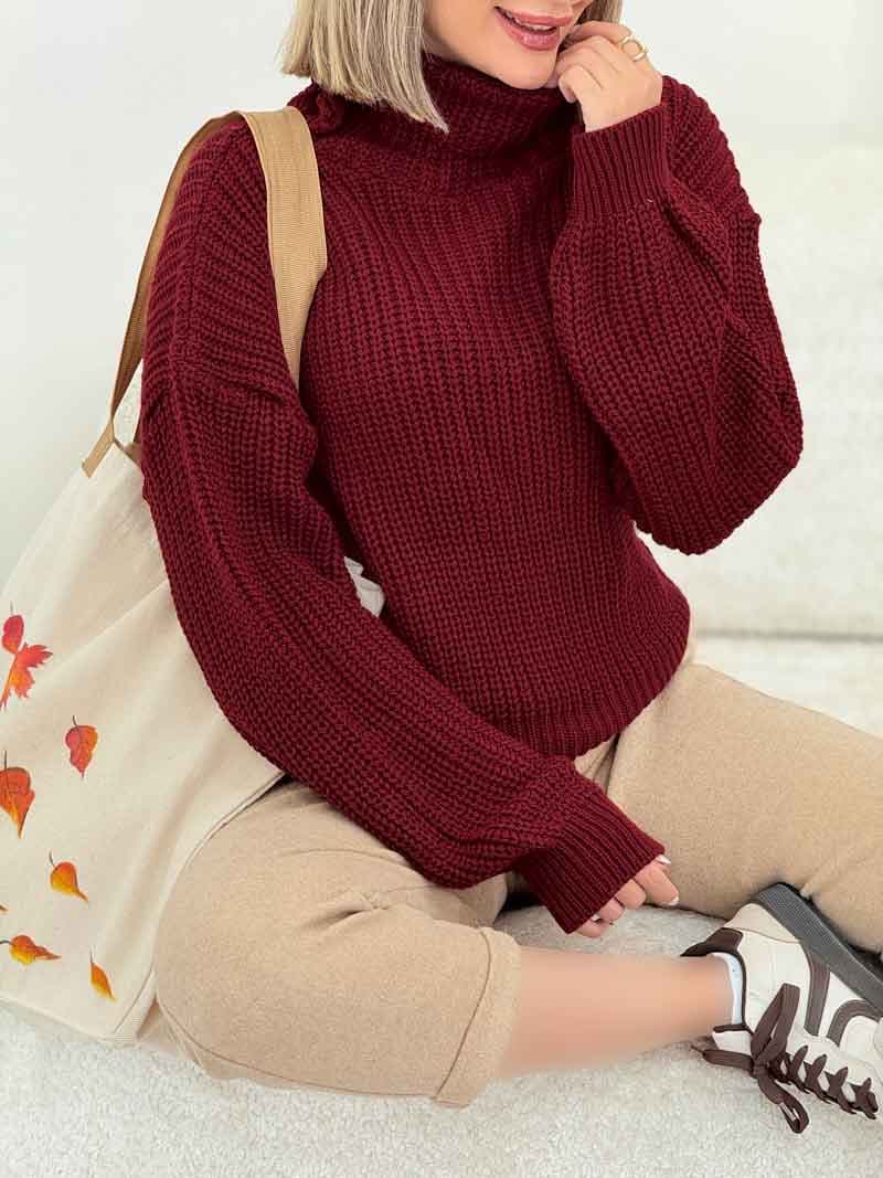 بافت یقه اسکی کد 7170 — تصویر ۷