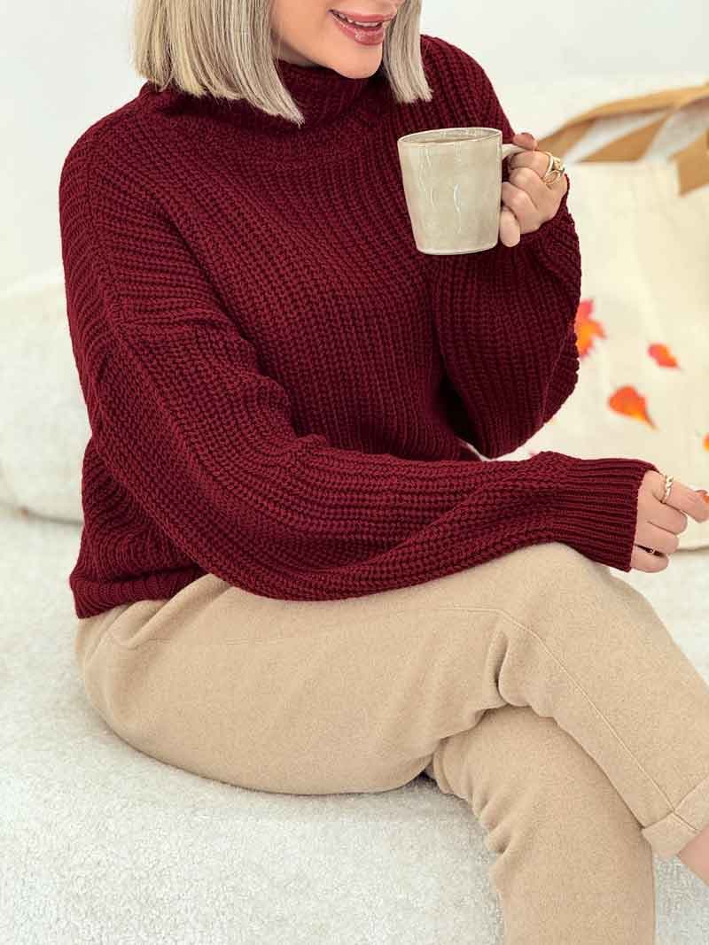 بافت یقه اسکی کد 7170 — تصویر ۵