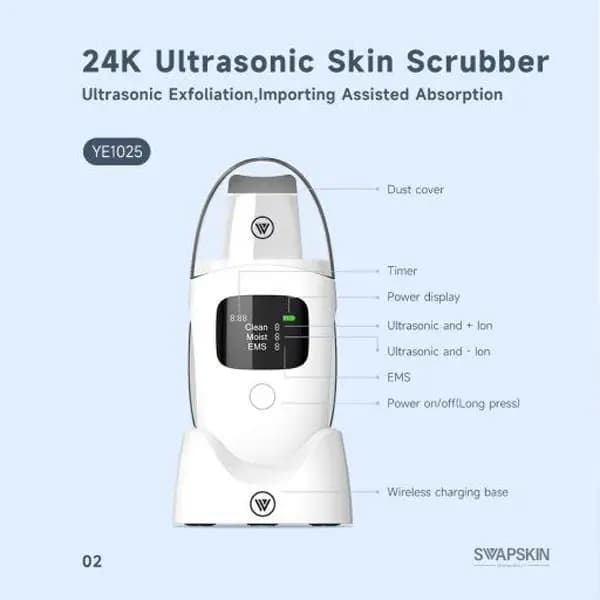اسکرابر درما اف سواپ اسکین 24K برند SWAPSKIN — تصویر ۳