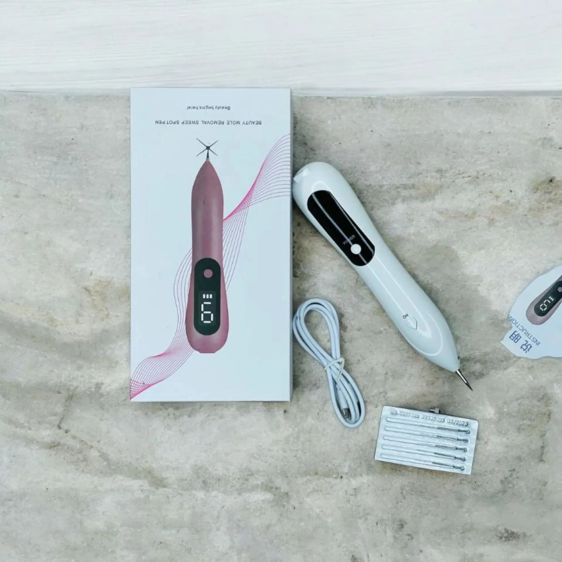 بیوتی پن 9 قدرته چراغ دار MOLE REMOVAL PEN — تصویر ۹