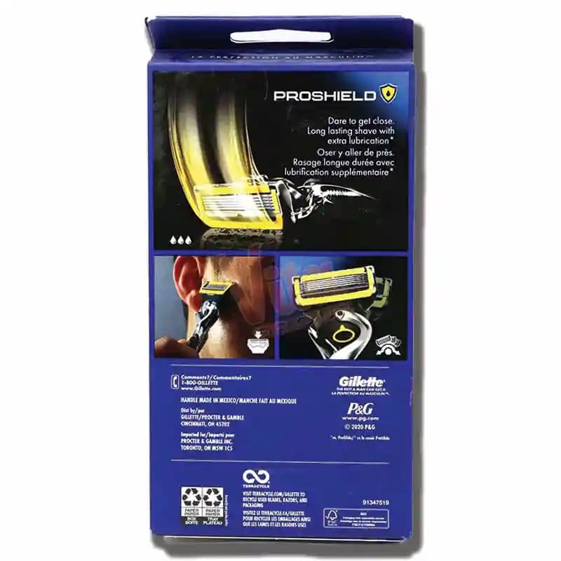 تیغ اصلاح ژیلت پروشیلد ProShield با 3 یدک — تصویر ۴