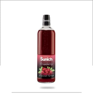 سیروپ طعم دار کرن‌بری سن‌ایچ 840cc