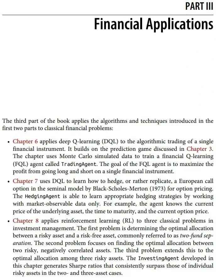 کتاب Reinforcement Learning for Finance — تصویر ۵