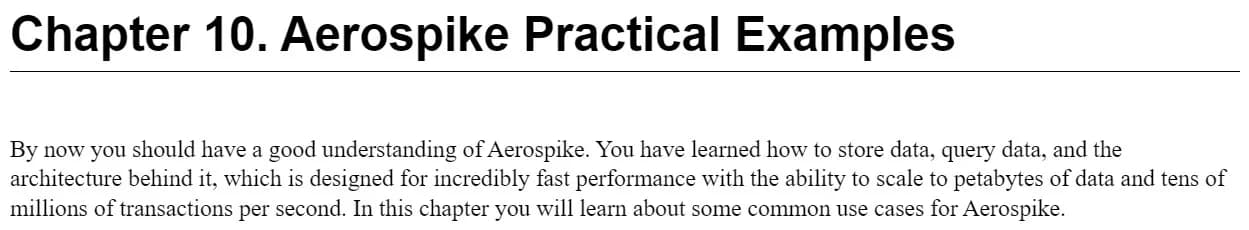 کتاب Aerospike: Up and Running — تصویر ۵
