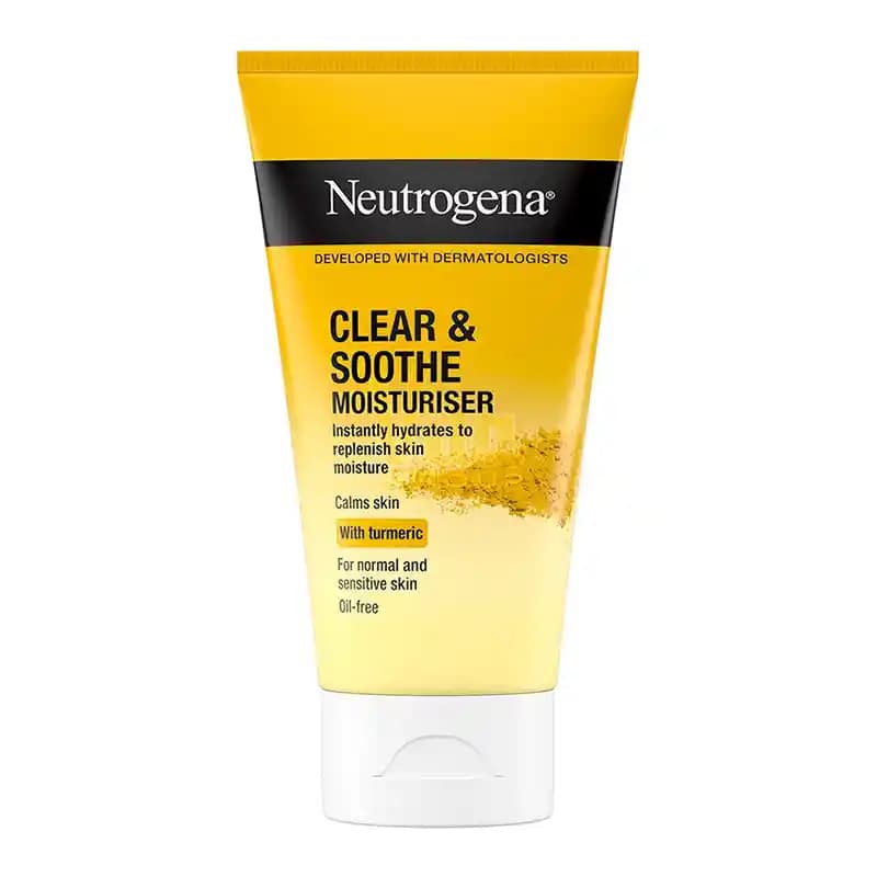 کرم آبرسان زردچوبه نوتروژینا Clear &amp; Soothe حجم 75 میل