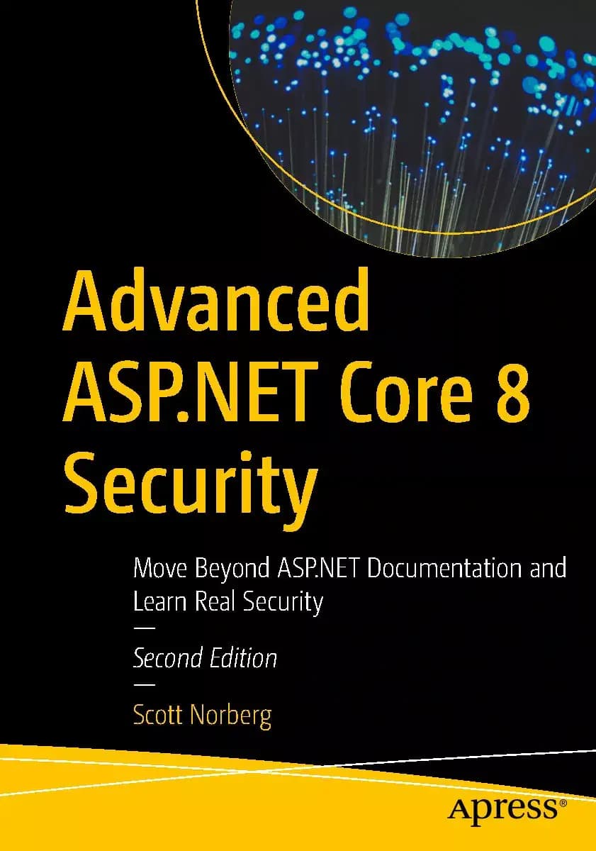 کتاب Advanced ASP.NET Core 8 Security