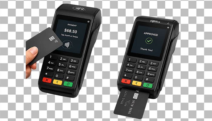 تصویر PNG دستگاه کارتخوان یا دستگاه پوز