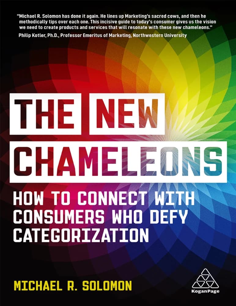 کتاب The New Chameleons (آفتاب‌پرست‌های جدید: چگونه با مصرف‌کنندگانی که سرپیچی می‌کنند ارتباط برقرار کنیم) نسخه انگلیسی PDF | مایکل آر. سولومون — تصویر ۲
