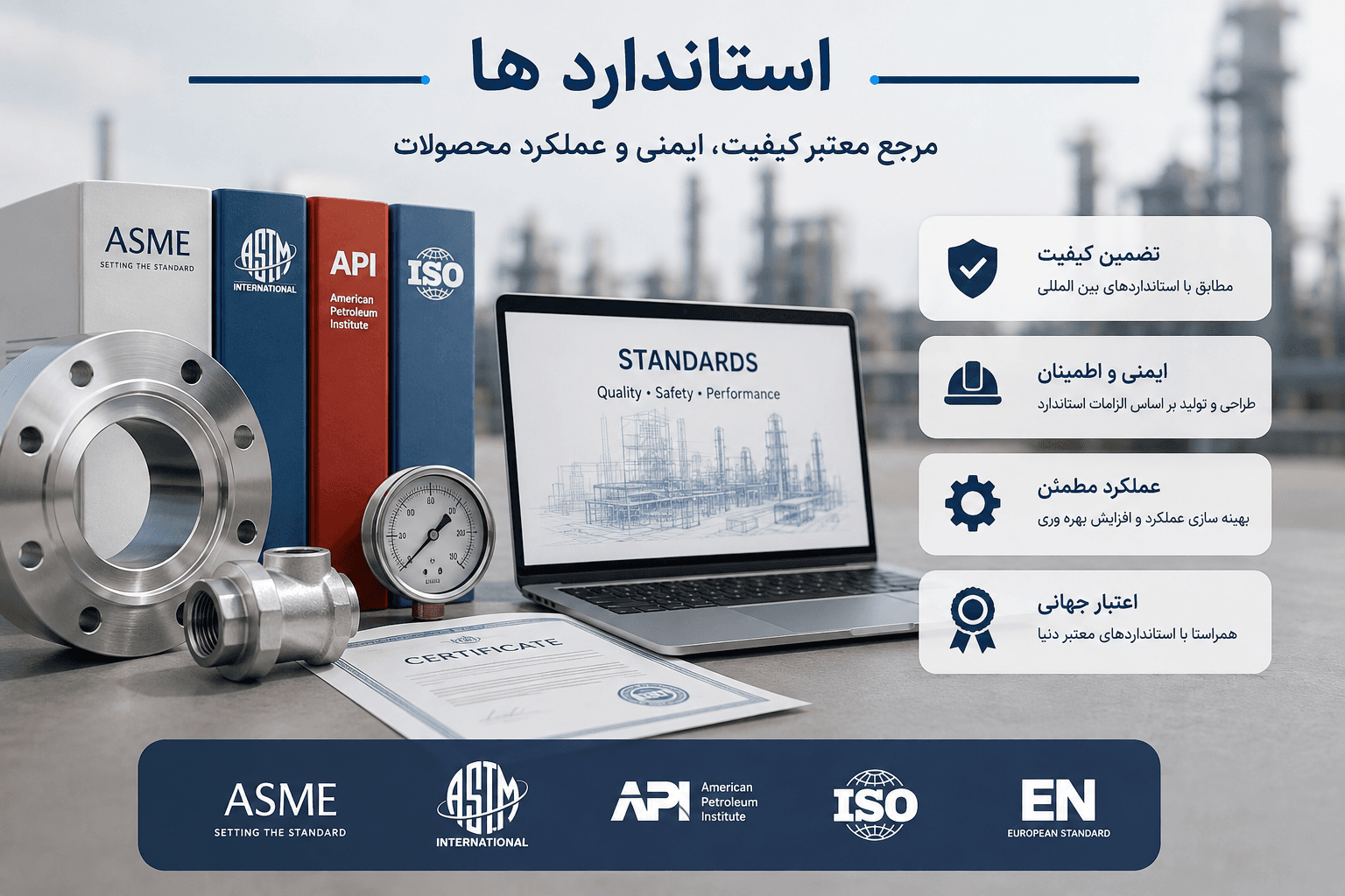 کتاب CSA B51:24 Boiler, Pressure Vessel, and Pressure Piping Code | کد دیگ بخار، مخازن تحت فشار و لوله‌کشی تحت فشار سی‌اس‌ای بی پنجاه و یک دو هزار و بیست و چهار اثر انجمن استاندارد کانادا نسخه PDF انگ