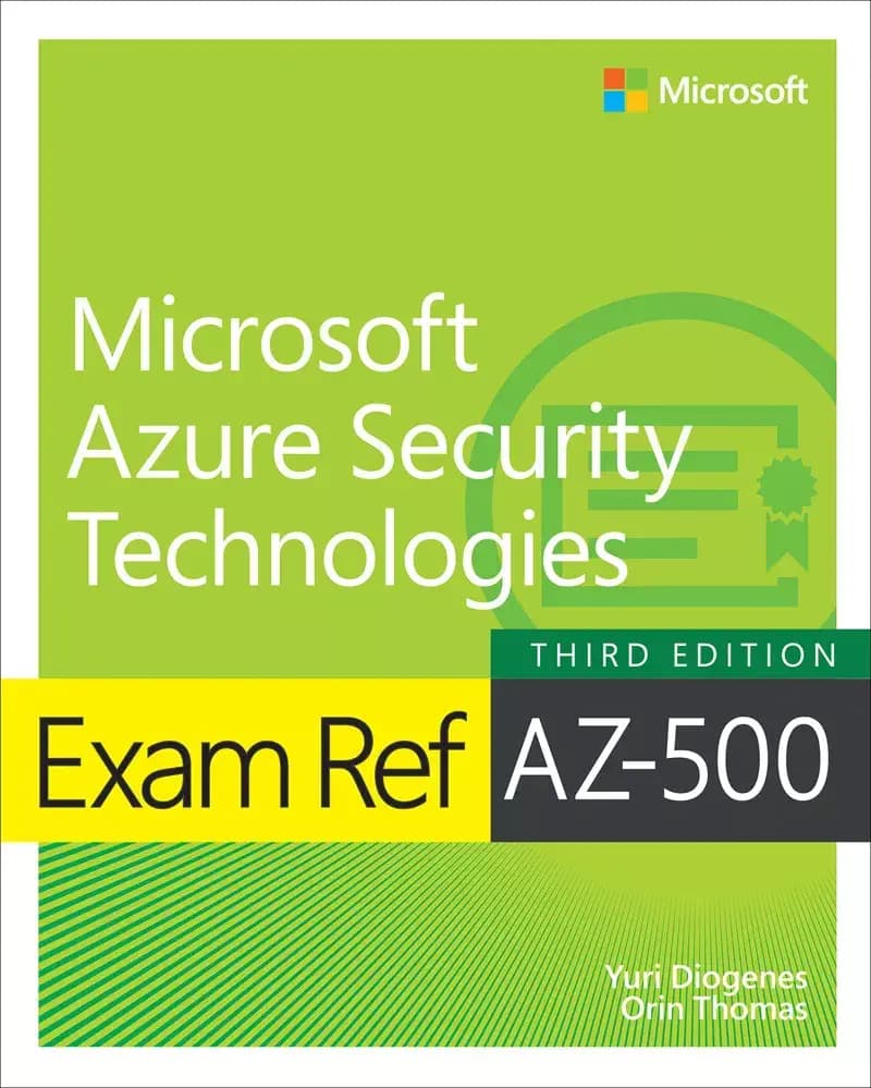 کتاب Exam Ref AZ-500 Microsoft Azure Security Technologies