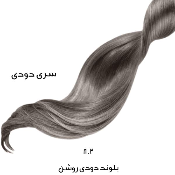 رنگ مو نیترو پلاس کراتینه شماره ۸/۲ بلوند دودی روشن حجم ۱۰۰ میلی لیتر — تصویر ۲