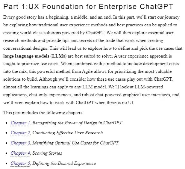 کتاب UX for Enterprise ChatGPT Solutions — تصویر ۳