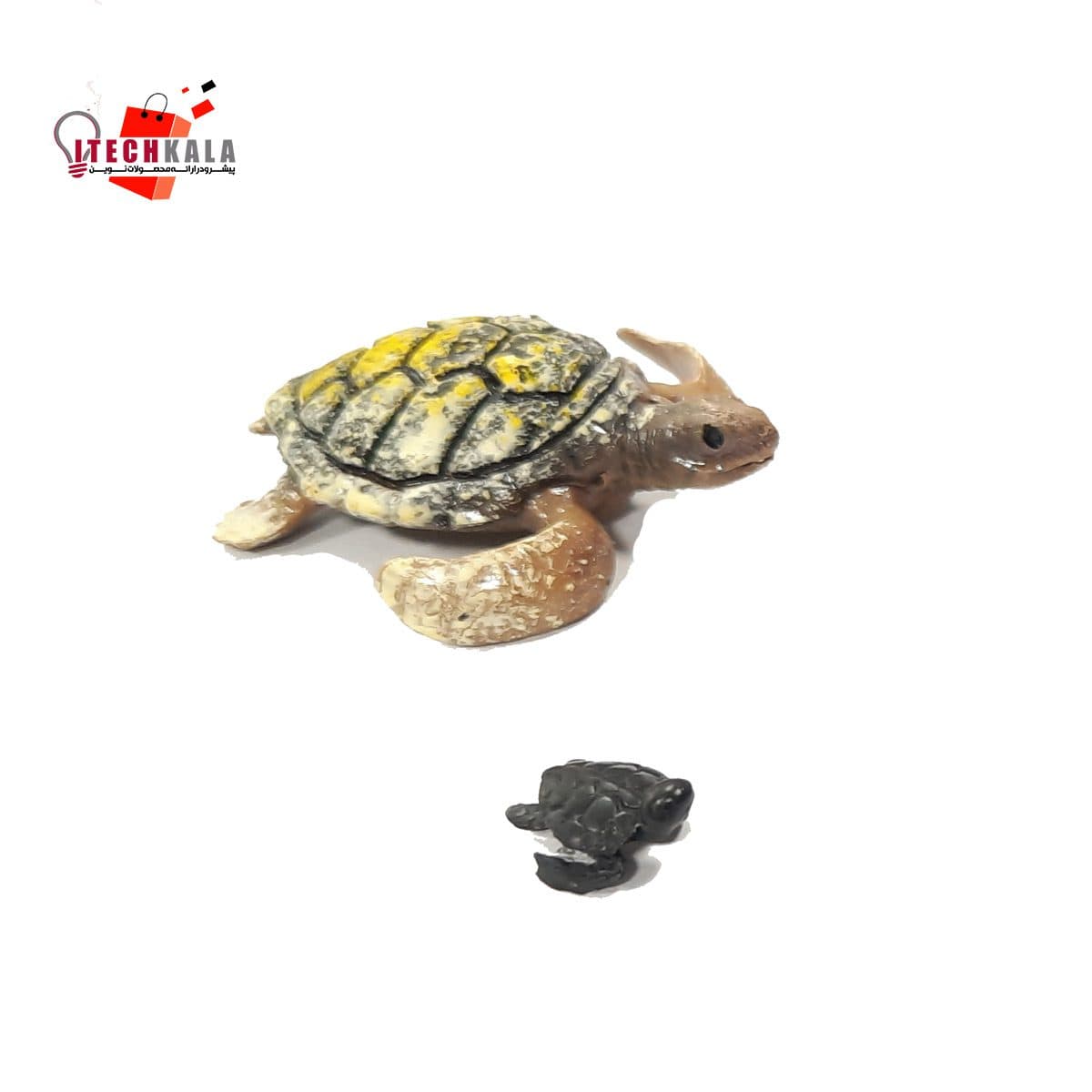لاک پشت سه بعدی (4 سانت)