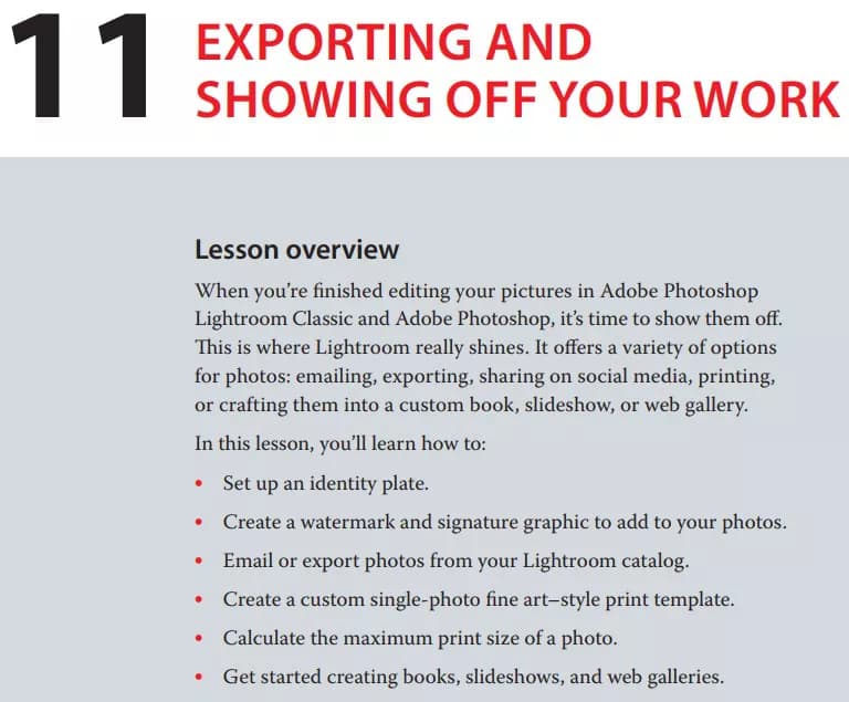 کتاب Adobe Photoshop and Lightroom Classic for Photographers Classroom in a Book — تصویر ۵