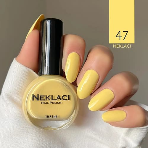 لاک نکلاسی (NEKLACI) شماره 47 – رنگ کره‌ای