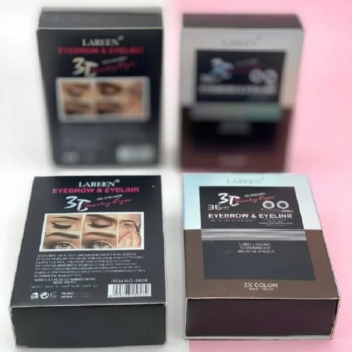 آکوا وخط چشم ژله ای ضدآب دوقلو اورجینال لارن Lareen — تصویر ۶
