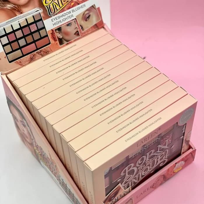 پالت سایه هایلایتر رژگونه 21 رنگ بزرگ اورجینال Lareen G080 — تصویر ۶